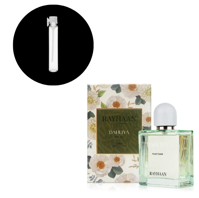 AMOSTRA RAYHAAN DAHLIYA FOR HER 1ML - imagem 1