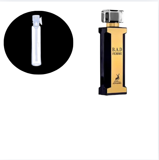 AMOSTRA MAISON ALHAMBRA BAD FEMME 1 ML - imagem 1