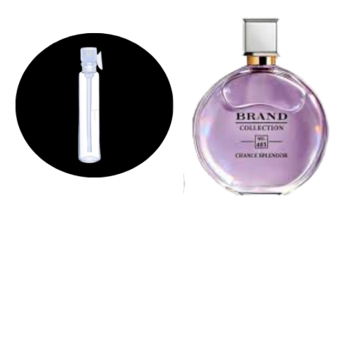AMOSTRA MINIATURA BRAND COLLECTION 483 CHANCE SPLENDIDE 1ML - imagem 1